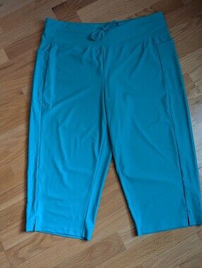 VIODIA Women's Aqua Active Drawstring Capri Size 2XL
